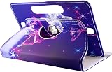 Mobile Stuff 10" 10.1" Android Tablet Case Leather Stand 360 Rotating Folio + view 5