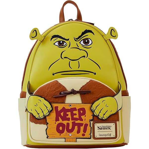 Amazon.com | BoxLunch Loungefly Shrek Minimalist Figural  display picture 1