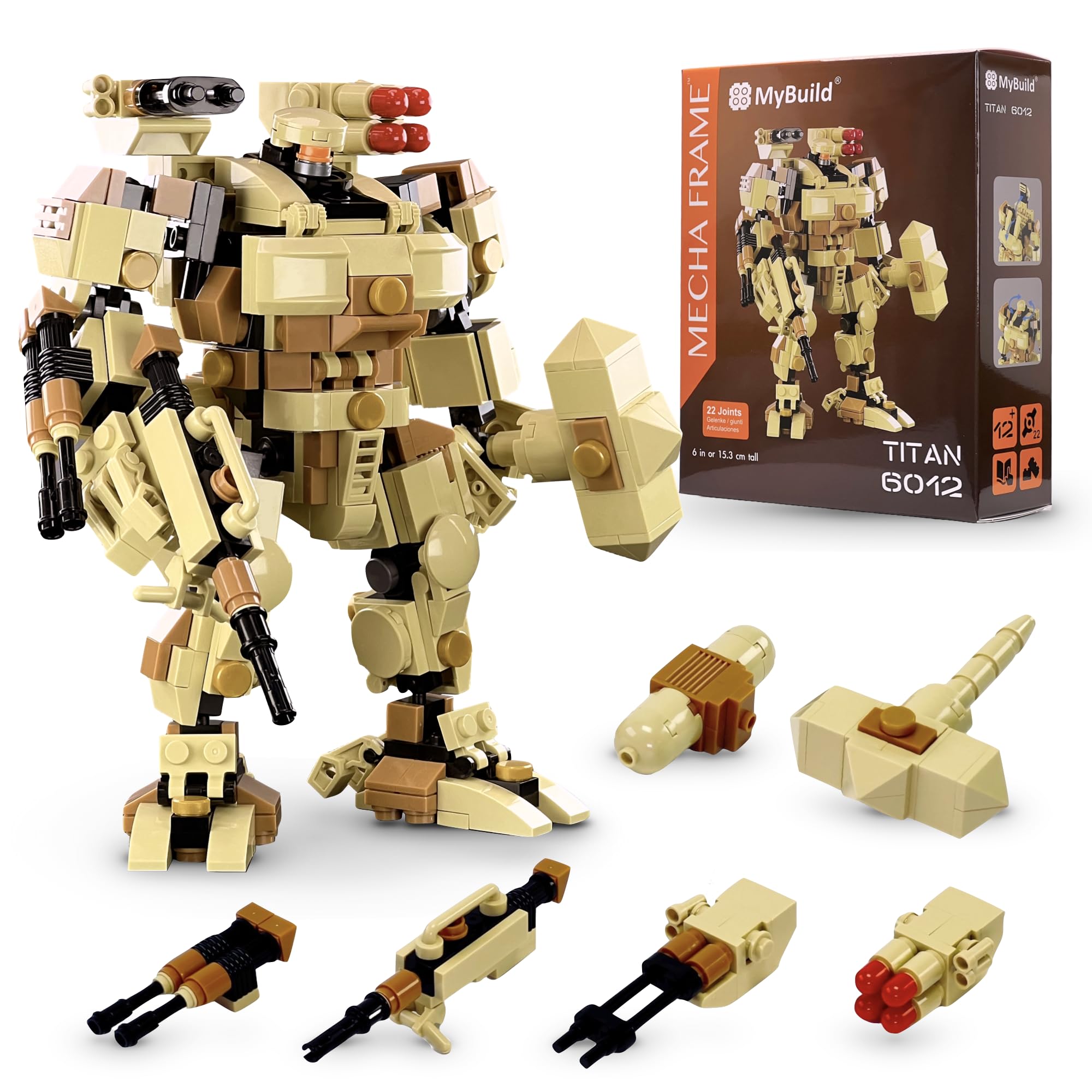 MyBuild Mecha Frame Titan - Toy Building Sets Mecha