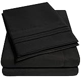 1500 Supreme Collection Queen Sheet Sets Black