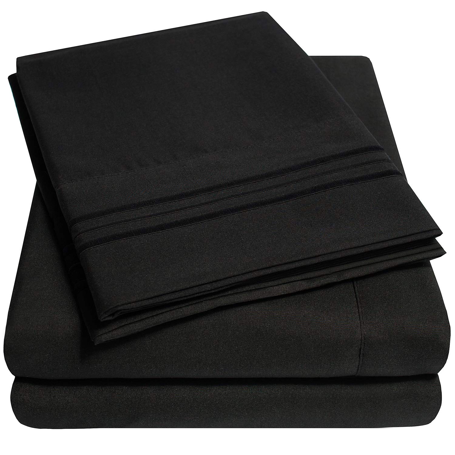 1500 Supreme Collection Full Sheet Sets Black