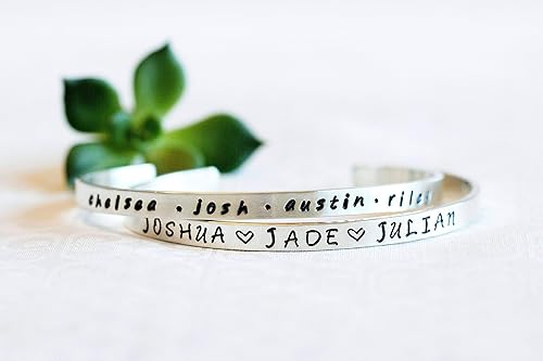 mother's day bracelet with children's names