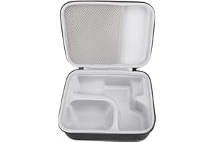 Cryfokt Waterproof Microphone Hard Case, Protective Carrying Case for SM7B MV7 MV7X Microphone and Tripod, Lightweight Portab