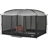 TAILGATERZ Magnetic Screen House, Game day Graphite, 11 x 9 x 7.5 feet, 4300614
