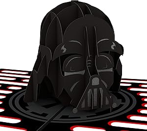 Lovepop Star Wars Darth Vader Pop Up Card, 3D Card, Father's Day Card, Birthday Card, 3D Greeting Card, 3D Pop Up, Star Wars Card