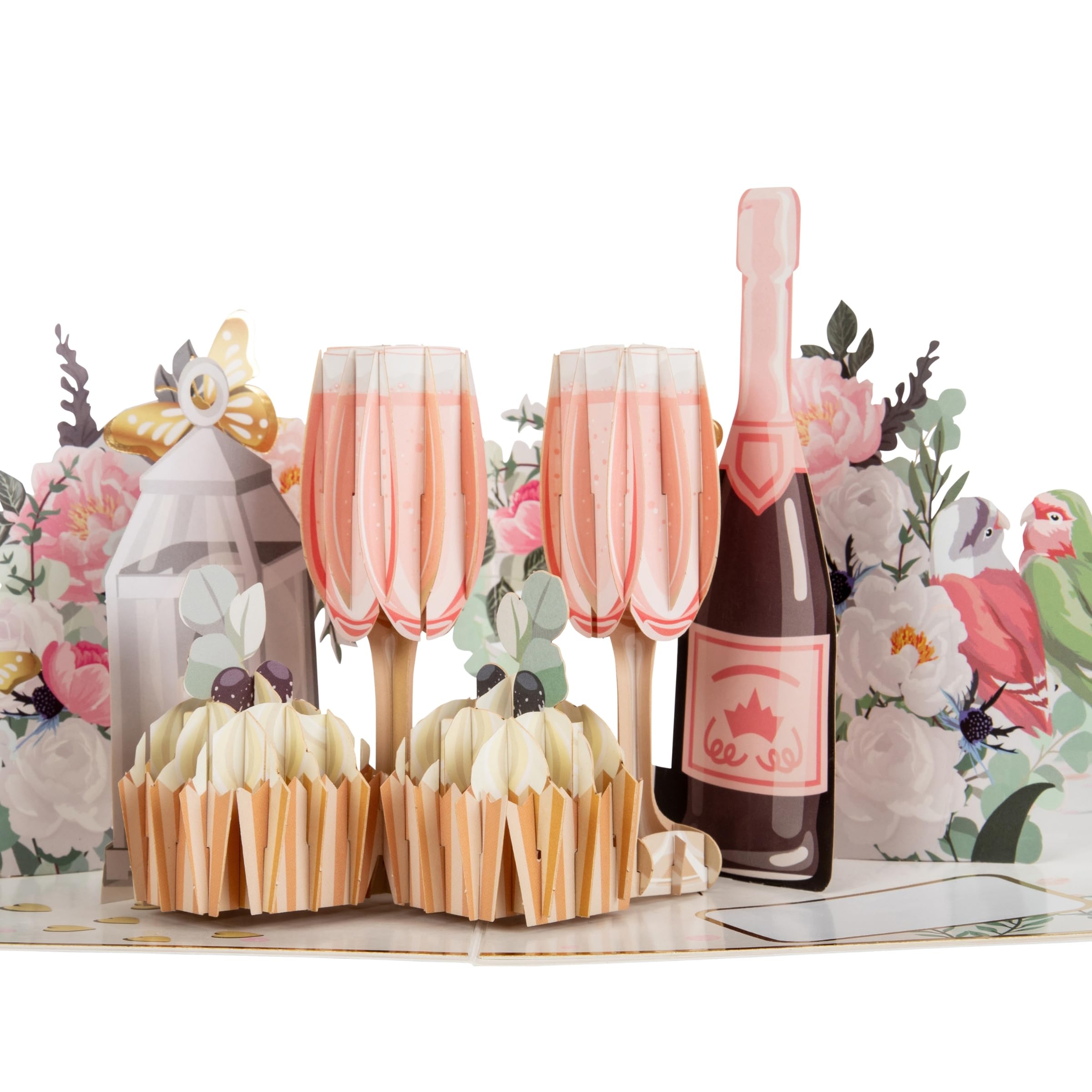 Cardology - Wedding Celebration Pop-Up Card | 3D Keepsake Gift For Weddings, Engagements, Anniversaries, Money Wallets — image 1
