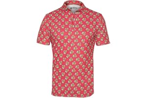 Royal & Awesome Funny Golf Shirts for Men, Hawaiian Golf Shirts for Men, Crazy Golf Shirts for Men, Funny Golf Polo