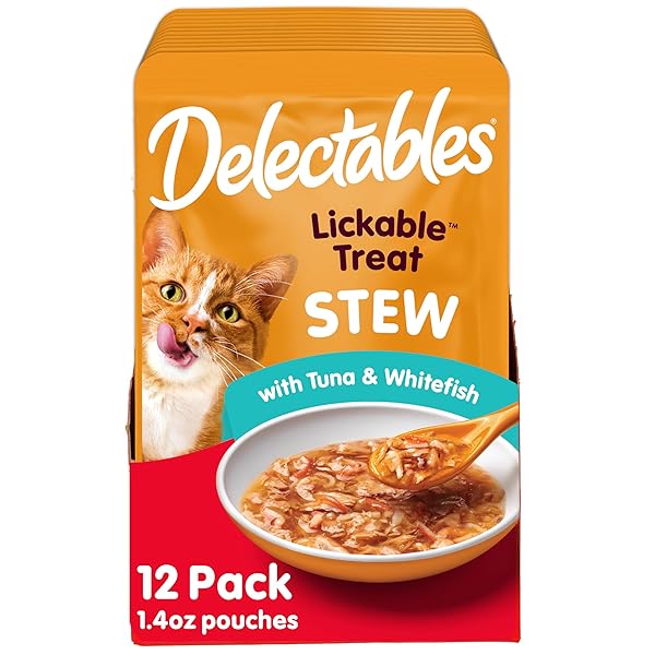 HARTZ DELECTABLES STEW LICKABLE WET CAT TREATS FOR...