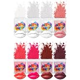 MARBLERS Lip Safe Mica Powder Colorant Set [MLBB 8 Color Set] |Cosmetic | Epoxy Resin Pigment | Dye | Non-Toxic, Vegan, Cruelty-Free | Lip Gloss, Nails, Body Butter, Bath Bomb, Candle &amp; Soap Making