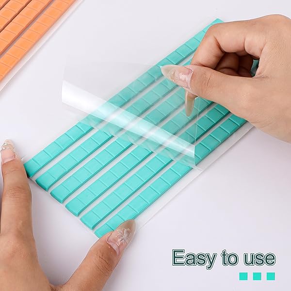 FEOSKY ADHESIVE POSTER STICKY TACK PUTTY, REUSABLE AND REMOVABLE ADHESIVE PUTTY, MOUNTING PUTTY FOR DISPLAYING WALL PAINTINGS, PICTURE, DECORATION, CRAFTS (BLUE, PACK OF 3)
