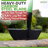 Unibos Carbon Steel Lawn Edger 91cm T Handle Heavy Duty Half Moon view 7
