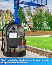 Heavy Duty Soccer Ball Net Bag