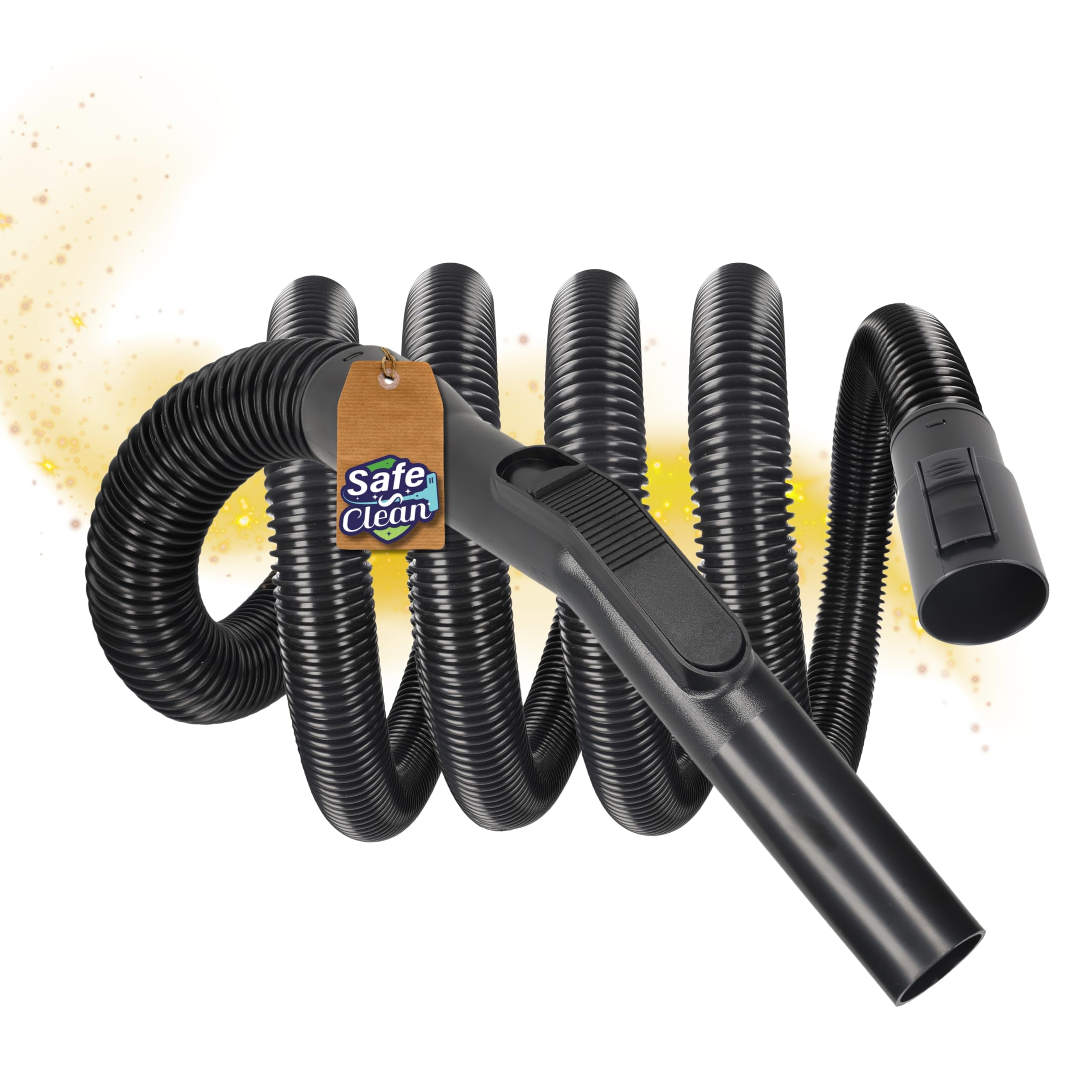 5m Suction Hose for Kärcher Models WD3 WD 3.200/WD 3.300 M/WD 3.500 P/WD 3.800 M Eco. ogic/WD3 Complete with Handle from Mirosafe®