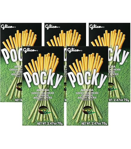 Amazon.com: Glico Pocky Chocolate Cream Covered Biscuit Sticks