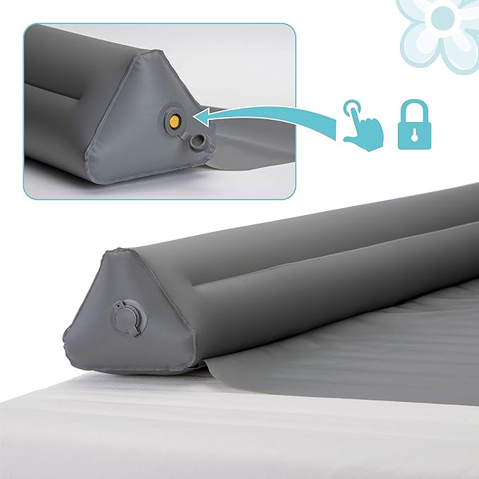 Rampe Gonflable Transportable De Voyage Banbaloo Barriere Gonflable De Securite Pour Lit D Enfant 150 Et 180 Cm Escamotables En 90 Protection Antichutes Pour Petits Pour Lits Doubles Bebe Puericulture Securite