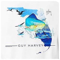 Guy Harvey Men’s Short Sleeve Cotton Graphic