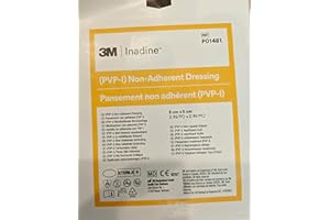 Inadine Iodine Non-Adherent Dressings 5cm x 5cm (x25) by Systagenix