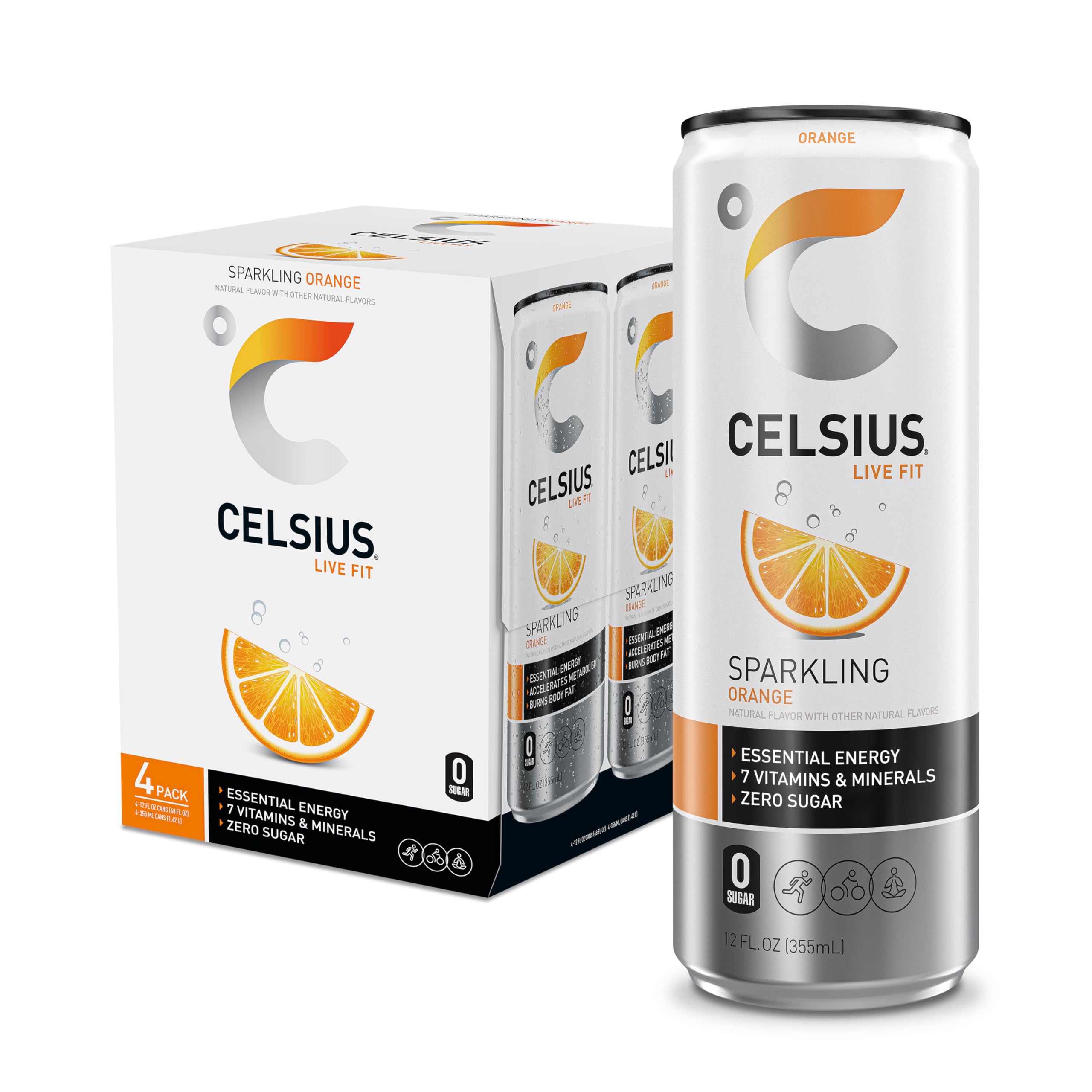 CELSIUS Sparkling Orange, Functional Essential