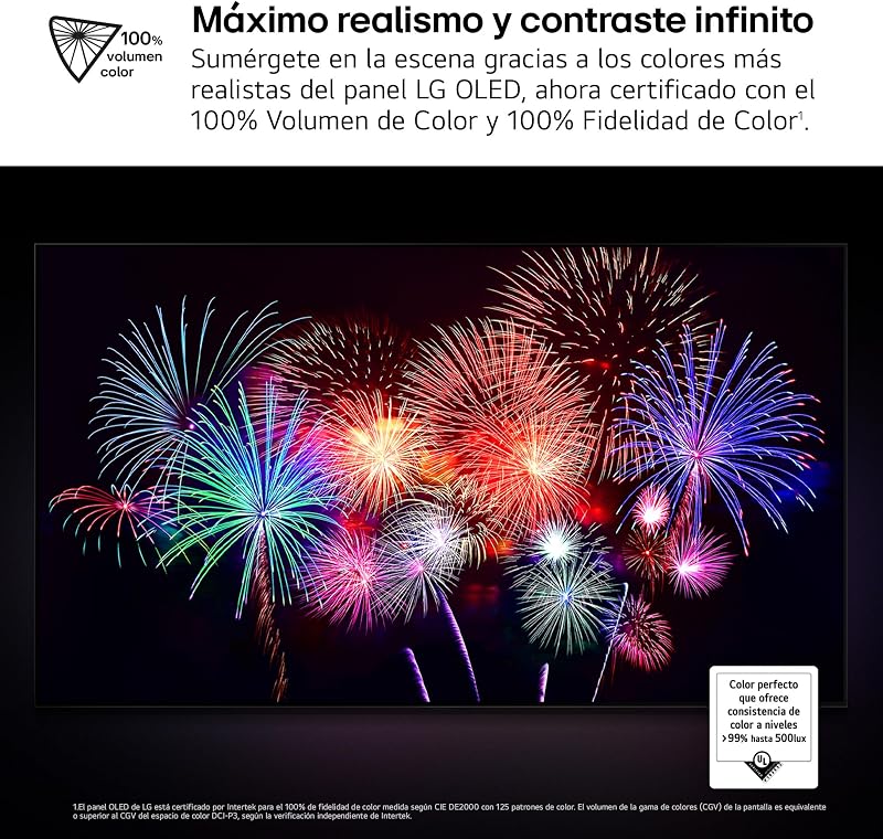 OLED48G56LS - TV 48", OLED EVO 4K, Smart TV IA G5, WebOS 25, Super Upscaling, Dolby Vision y Dolby Atmos, AMD FreeSync, Alexa/Google Assistant, Negro