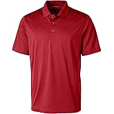 Cutter & Buck Mens Prospect Textured Stretch Polo