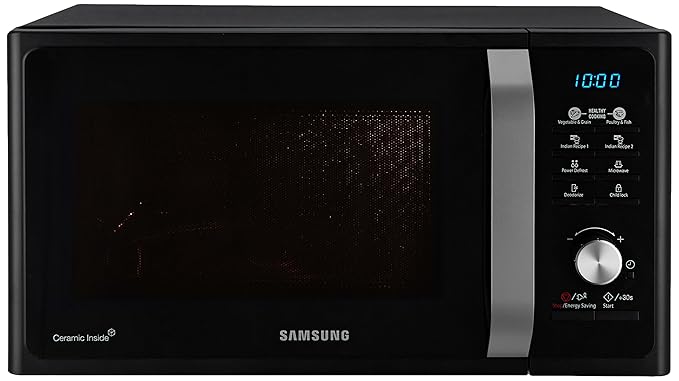 Samsung 23 L Solo Microwave Oven (MS23F301TAK/TL, Black)