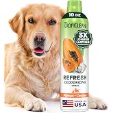 TropiClean Dog Perfume Spray, 3X Longer-Lasting Papaya Scent, 10oz | deodorizer perfume