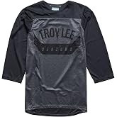 Troy Lee Designs Ruckus Ride 3/4 Sleeve Tee | Ride Fit, Mountain Bike Ventilated Adult 3/4 Sleeve Jersey