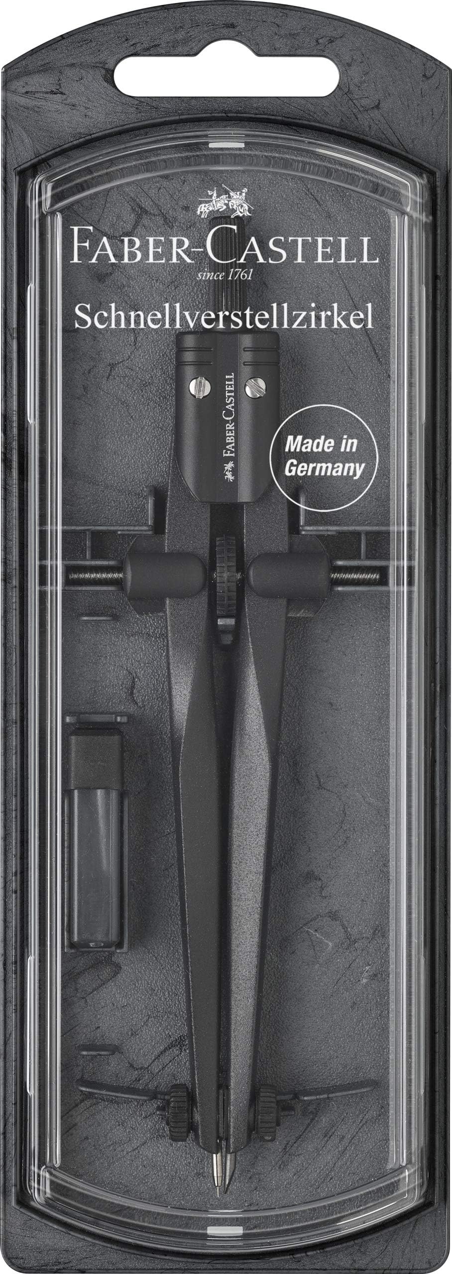 Faber-Castell Stream Quick-Set Compass Black Stone 174530 Ø340 mm