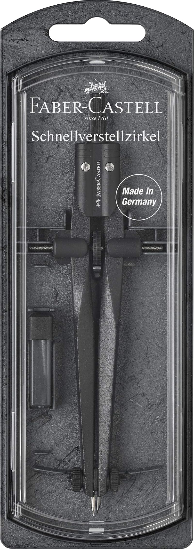Faber-Castell Stream Quick-Set Compass Black Stone 174530 Ø340 mm