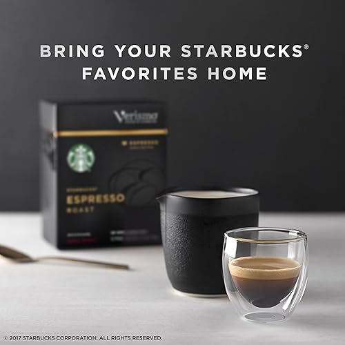 Starbucks Verismo Espresso Roast Espresso Single Serve Verismo
