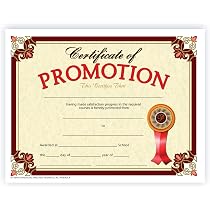 Hayes Certificate Of Excellence Pack - 30 Count, 8.5x11 Inch, Customizable Award Certificates
