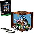 LEGO Minecraft The Crafting Table, Collectible Video Game Building Set with Minecraft Figures, Mobs and Biomes, 15 Year Anniversary Model, Build and Display Minecraft Gift for Adults, 21265