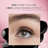 L'Oreal Voluminous Lash Paradise Mascara Blackest Black Washable Full Volume view 4