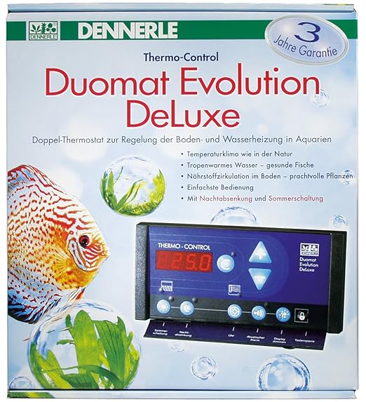 Dennerle Duomat Evolution Deluxe Doppelthermostat fuer Aquarien