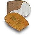 pedag Correct | German Made Medial and Lateral Wedge Heel Straightener Insert | for Pronation and Supination, Knock Knee Pain, Bow Legs | Vegetable Tanned Leather | Small (Women 5 to 7)