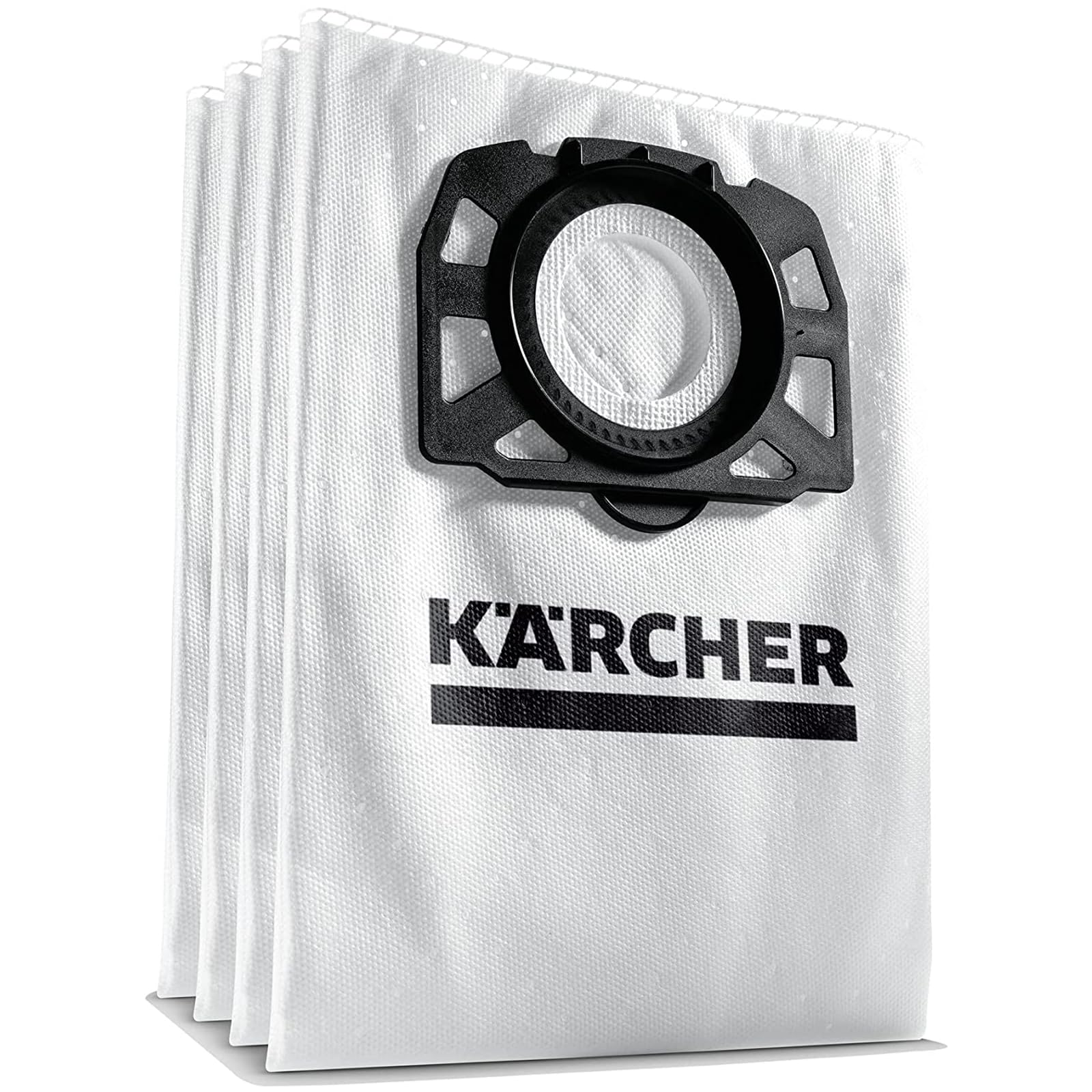 Kärcher 28630060 Bag in Fleece Filter for Vacuum Cleaners WD 4/5/6, (Set of 4 Pieces)