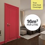 Hemway Pomegranate Red Chalk Paint 1L Matt Finish Furniture & Walls view 4