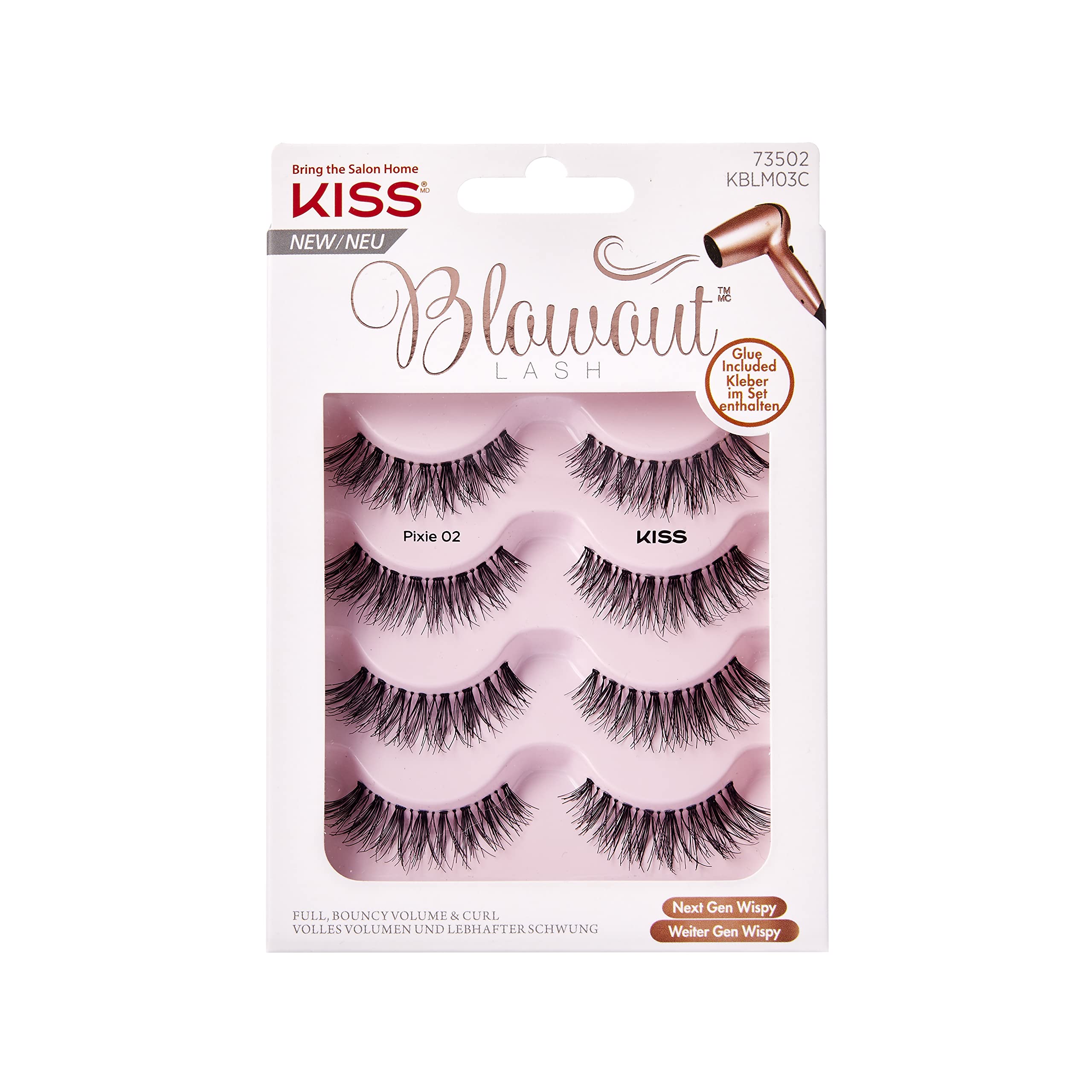 KISS Blowout Lash Multi Pack - Pixie