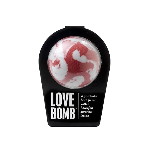 da Bomb Love bomb, Red/White, Gardenia