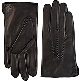 Hickey Freeman Men’s Leather & Cashmere Touch Screen Compatible Gloves