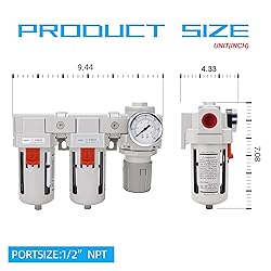 NANPU DFR-04 1/2" NPT Air Drying System - Double