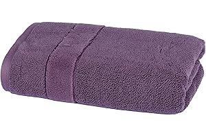 Melissa Linen – Soft Premium Bath Sheet - 820 GSM (35X60 Inches) 100% Turkish Cotton - Absorb Water and Quick-Dry, Extra Large Bath Towel - Soft Luxurious Hotel Quality Towel (Royal Purple Bath Sheet)