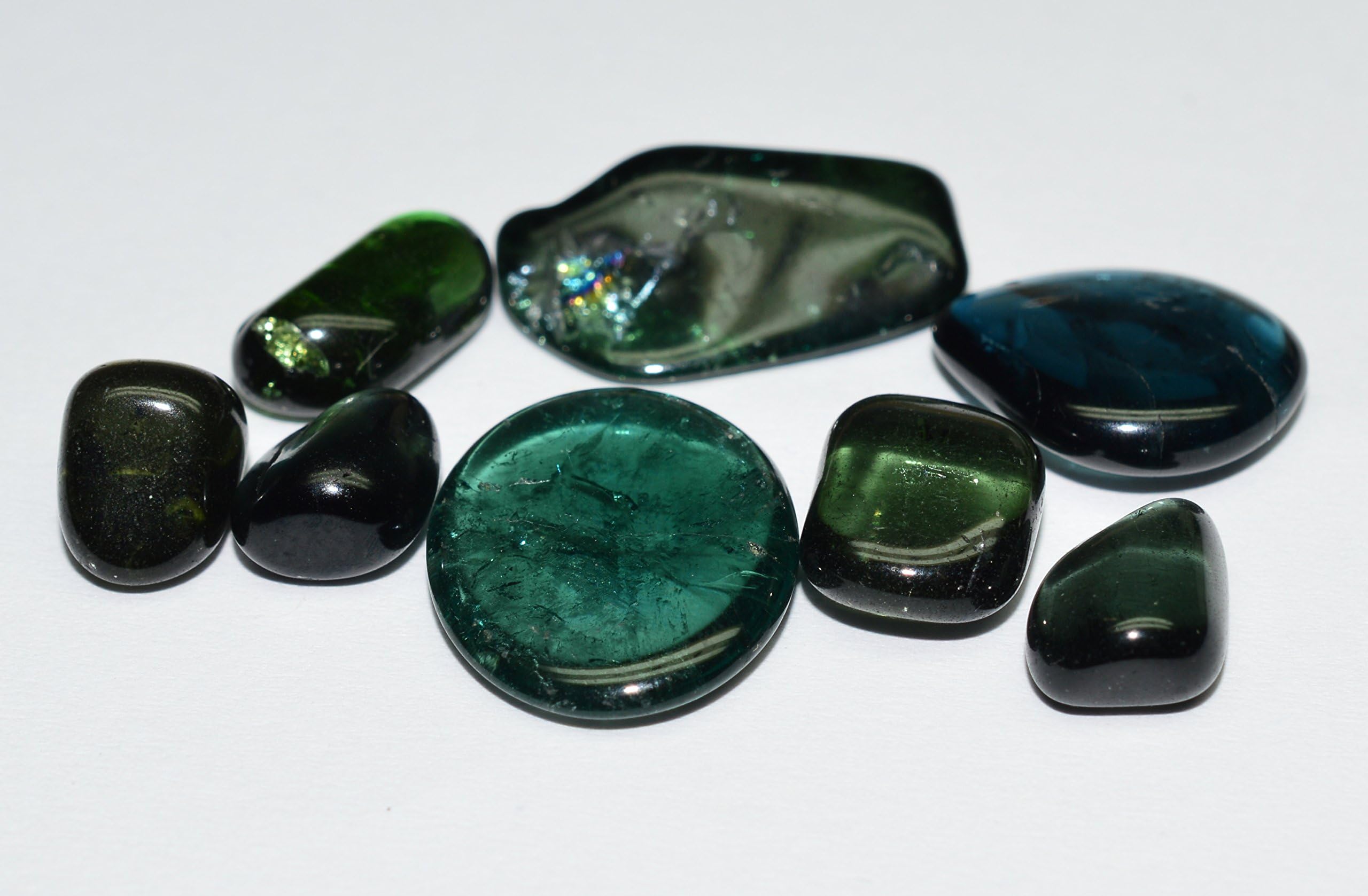 Tourmaline tumbled gemstones 29.54 carat