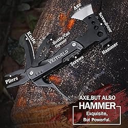 VEITORLD Multitool Axe Hammer Camping