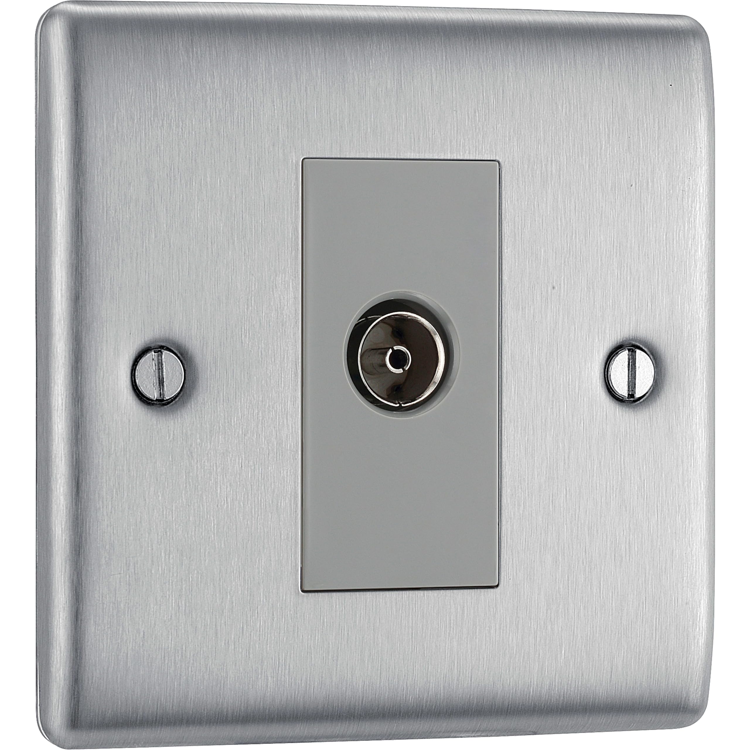 BG Electrical Single Co-Axial Socket