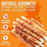 PACK'N PRIDE Chewy Twists Dog Treats 900g Chicken Wrapped Rawhide view 3