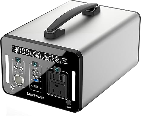 Amazon Co Jp Maxpower ポータブル電源 Pl1000j Ver2 国内企業サポート 1000w ファンレス 超大容量 270 000mah 1000wh 家庭用蓄電池 純正弦波 Pse認証済 ソーラー充電 車中泊 防災グッズ 銀色 1年保証 Diy 工具 ガーデン