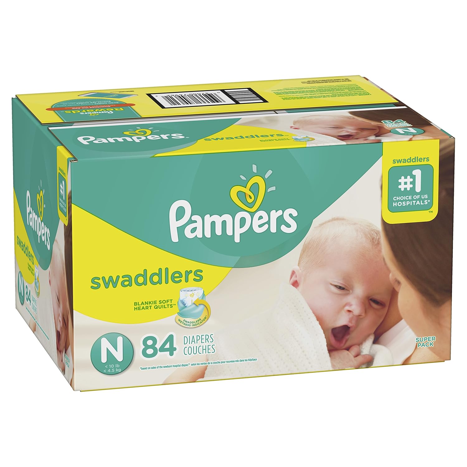 84 pampers size 2