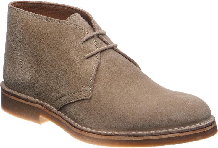 sand suede desert boots