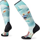 Smartwool Women's Ski Targeted Cushion Bunny Print Over the Calf Socks